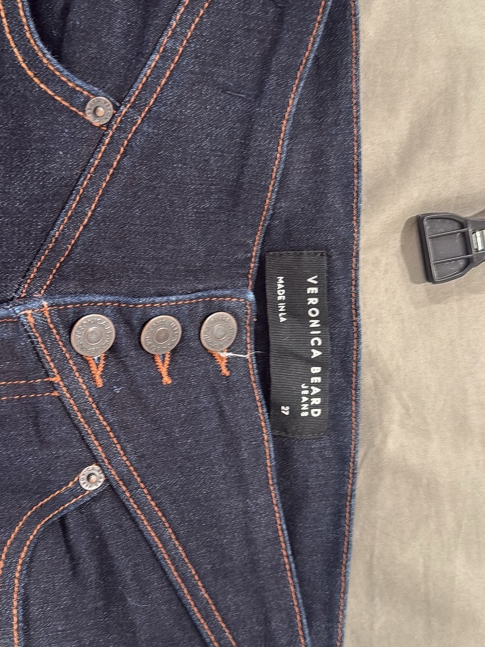 Veronica Beard Beverly skinny flare, high-rise size 27 New never worn